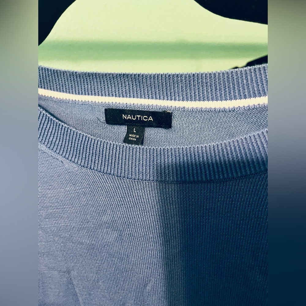 Baby blue Nautica Sweater